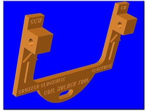 doubleur de tension dans le sens antihoraire la bobine horaire titulaire l'outil l'électronique les bobines l'aimant nintendo fil 3d print model - Mito3D