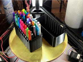 pen box containers 3d print model - Mito3D