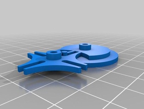 parametrico a ginevra ruota cruz malta parametrizzabile di ingegneria in auto meccanismo 3d print model - Mito3D