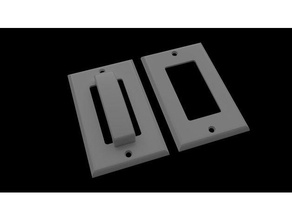 light switch cover household 3d print model - Mito3D