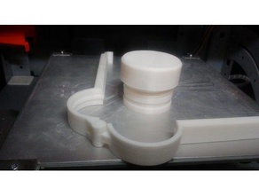 fixed bag clip screw cap kitchen dining 3d print model - Mito3D