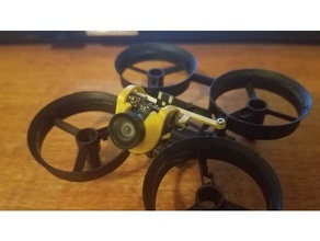 super minimal fpv tiny whoop camera mount rc vehicles drone 3d print model - Mito3D