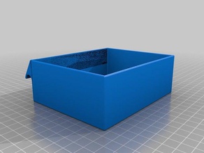 anet a8 trash box 3d printer accessories trashcan 3d print model - Mito3D