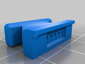 nirvana pin protector remix fácil de quitar 3d la impresión flysky caballero oscuro nv14 ufpv undergroundfpv 3d print model - Mito3D