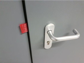 nolock door lock blocker 3d print model - Mito3D