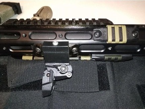 picatinny rail ares de ameba esporte ao ar livre 6mm airsoft do rifle acessórios partes m4 am-013 honey badger favo mel m16 softair 3d print model - Mito3D