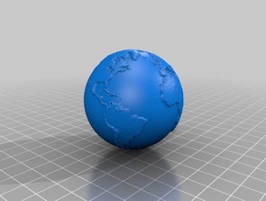 terre lego essieu trou la construction les jouets globe vaste planétaire 3d print model - Mito3D