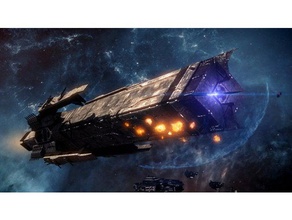 ragnarov titan tec isyancılar araç uzay gemisi video oyunu 3d print model - Mito3D