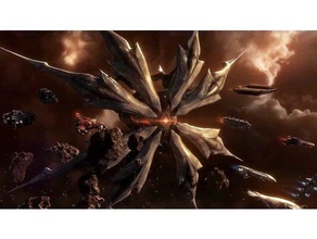 kultorask titan babasının isyancılar araç uzay gemisi video oyunu 3d print model - Mito3D