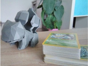 pokemon card deck holer bulbasaur other 3d print model - Mito3D