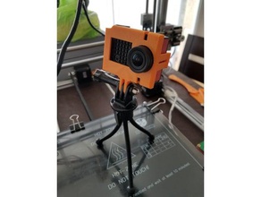 garmin virb ultra 30 clip de montaje cámara 3d print model - Mito3D
