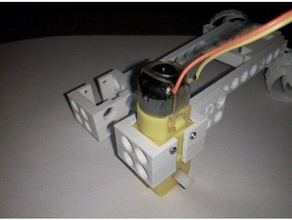 clip&bloco tt motor titular eletrônica 3d print model - Mito3D