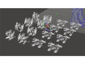 robotech pre-tirol colonie galante stelle seme giochi anime gallo forza forze paranoico rpg rrt wargame 3d print model - Mito3D