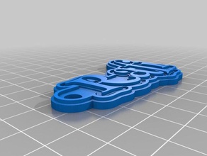 rafi keychains customized 3d print model - Mito3D