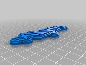 alyna llaveros personalizado 3d print model - Mito3D