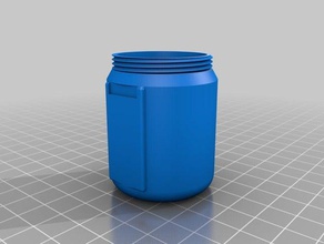 iesiss infiniment extensible petit élément du système de stockage les conteneurs imprimez en toute simplicité jar pots petites pièces boîte rangement jarre 3d print model - Mito3D