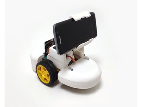 robbit de código abierto robot telepresencia la robótica gigglebot microbit escuela servo enfermo estudiante 3d print model - Mito3D