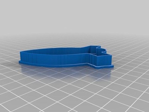 cortador de galletas cohetes cocina comedor 3d print model - Mito3D