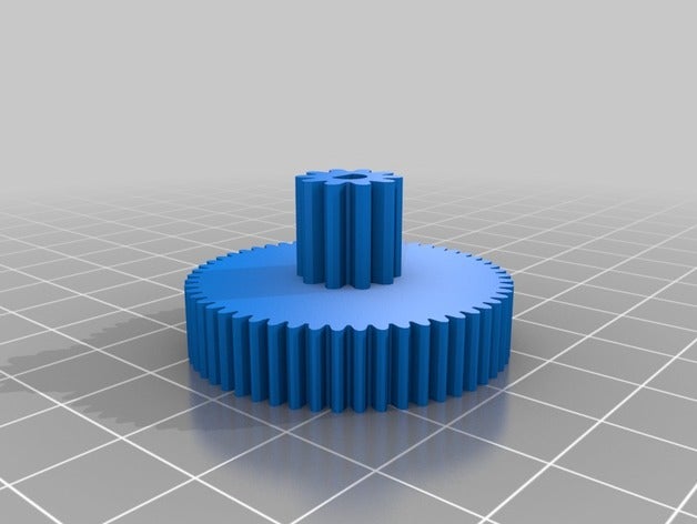 gear4 pièces personnalisé 3D print model - Mito3D