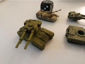 Mammut-Panzer x-67 tusk Fahrzeuge 1285 6 mm cc gdi tiberian dawn 3d print model - Mito3D