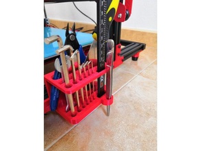 tool stand alfawise u20 holders boxes 3d print model - Mito3D