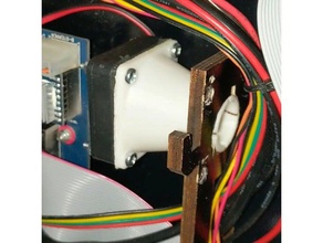ctc stepper motor fan adapter 3d printer parts 40mm mount anti vibration replicator driver 3d print model - Mito3D