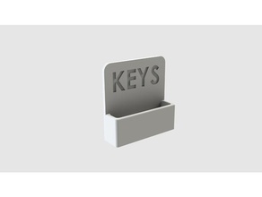 key holder containers 3d print model - Mito3D