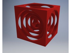 cube4 art cubo 3d print model - Mito3D