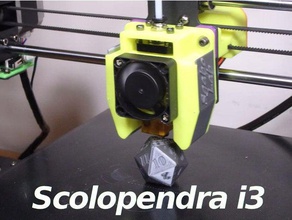 scolopendra i3 complet remix 3d de la impresora extrusoras 3d print model - Mito3D