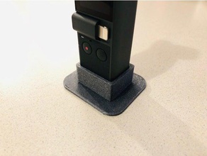 pocket dji osmo stand base camera 3d print model - Mito3D