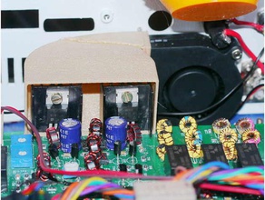 cooling fan shroud ubitx electronics 3d print model - Mito3D