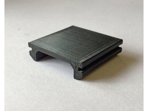 d 2 3 sürümü Ekle çift raylı ender yazıcı parçalar 4040 monte edin creality demiryolu 3d print model - Mito3D