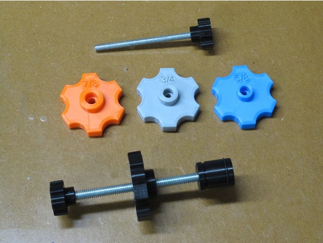 calliope pipe tuning plug jacks 25 note adjuster knob mini dec 1982 mini-calliope popular mechanics jack 3D print model - Mito3D