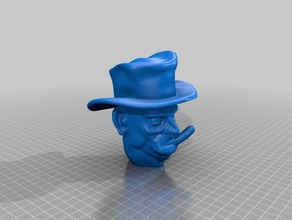 cowboy models 3dprintable 3d printing blender3d kids toys 3d print model - Mito3D