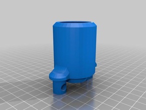 tippmann a5 classic milspec-tube-adapter sport & im freien - adapter buffer tube milspec 3d print model - Mito3D