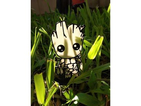 groot creatures baby cute do not want film guardiansofthegalaxy no more groots 3d print model - Mito3D