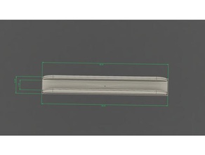 cr10 cama larga clips 3d de la impresora partes abrazaderas cr10s creality cr-10 caliente 3d print model - Mito3D