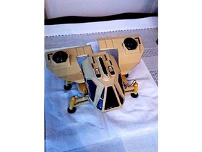 dune ornithopter accessoires de jeu arrakis atreides frank herbert maison des mini-séries modèle navire 3d print model - Mito3D