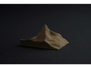 matterhorn terrain low res Skulpturen 3d print model - Mito3D