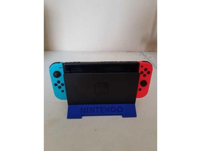 nintendo switch dock stand video games 3d print model - Mito3D