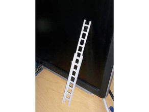 extendable toy ladder construction toys fire firefighter ladders 3d print model - Mito3D