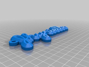 jhyrielle Schlüsselanhänger - Organisation angepasst 3d print model - Mito3D