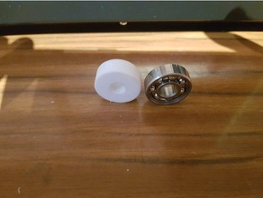cojinete de bolas maniquí alta resolución herramientas rodamientos din 625 kugellager marcadores posición rodamiento 3d print model - Mito3D