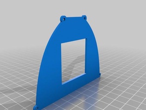 splitter hdmi wallmount eletrônica montagem na parede 3d print model - Mito3D