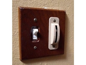 light switch cover slit household 3d print model - Mito3D