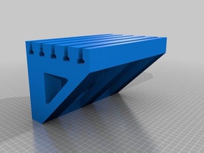90 degree slot table parts 3d print model - Mito3D