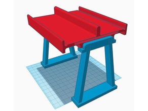 hoverrail jeux 40k wargame terrain 3d print model - Mito3D