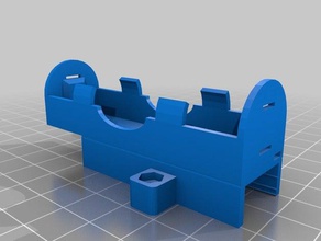 soporte 18650 li-ion mclon diy pil tutucu sahibi arduino 3d print model - Mito3D