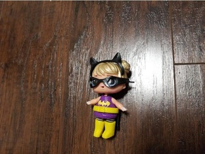 batgirl vestito lol sorpresa bambole puntelli 3d print model - Mito3D