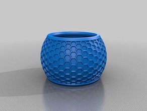 hexa pot kaplar 3d print model - Mito3D